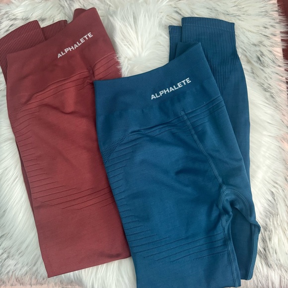 Alphalete Pants & Jumpsuits Alphalete Ozone Leggings Atlantic Blue